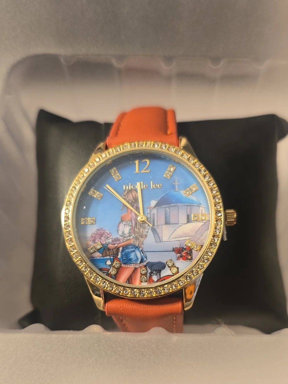 Nicole Lee Santorini Wallet/Bag, Cardholder & Watch Set , Stairway To Heaven New